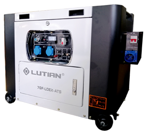 DIESEL GENERATOR, 7.0KVA, SINGLE PHASE, 7GF-LDEX (ATS)