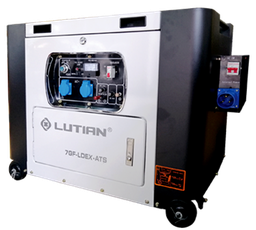 DIESEL GENERATOR, 7.0KVA, SINGLE PHASE, 7GF-LDEX (ATS)